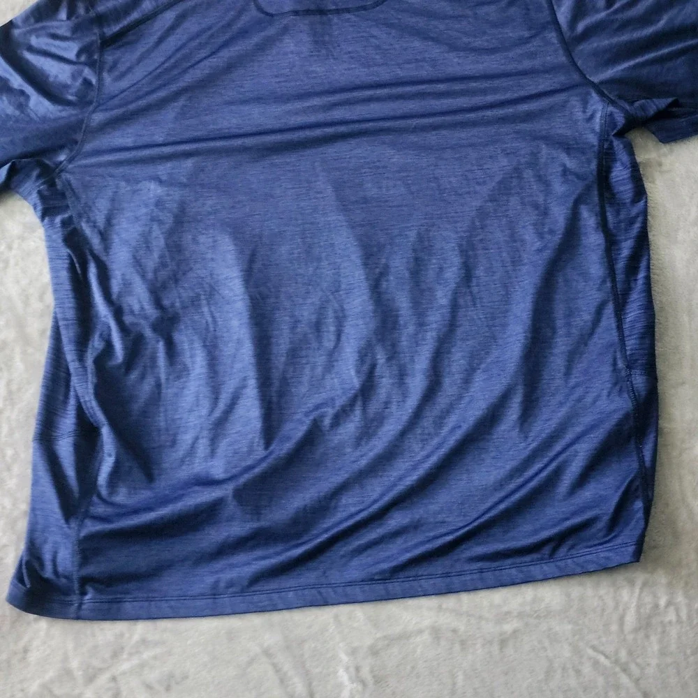 Tommy Bahama Polo Shirt Mens 3XL Blue IslandZone Performance Golf Big & Tall - Picture 12 of 12